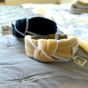 Anthropologie Terry Cloth Headbands 💙